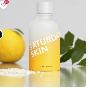 Saturday Skin Yuzu Vitamin C Bright Toner NEW Full Size, MSRP $30